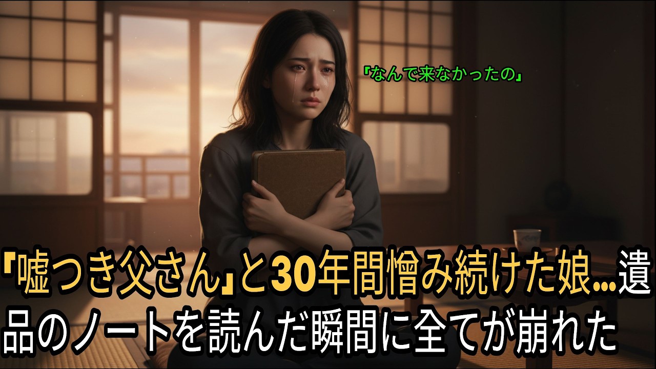 76歳の漁師が死の直前に遺したノート…60年間の沈黙が明かした真実に号泣【感動】