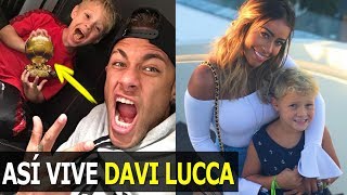 ASÍ VIVE EL HIJO DE NEYMAR DAVI LUCCA, MIRA SU GRAN TALENTO, CONOCE A SU HERMOSA MADRE  CAROL DANTAS