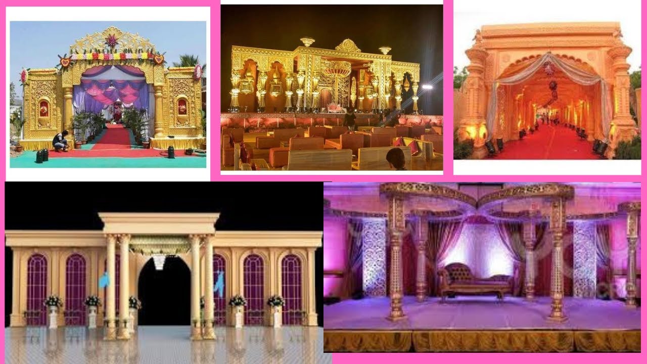 Top 20 Fiber Stage Gate and Mandap with Price By Golden Decor