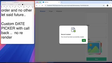 Date Picker , Calendar Picker custom