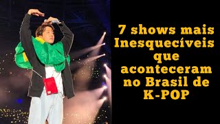 7 shows de K-POP inesquecíveis que aconteceram no Brasil