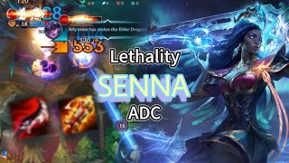 WILD RIFT | LETHALITY SENNA IS A VIABLE ADC!? (BUILD/RUNES) | EU HIGH ELO | PATCH 5.0C GAMEPLAY