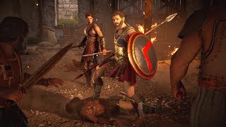 Assassin's Creed Odyssey - Epic Spartan Battle Cutscene screenshot 5