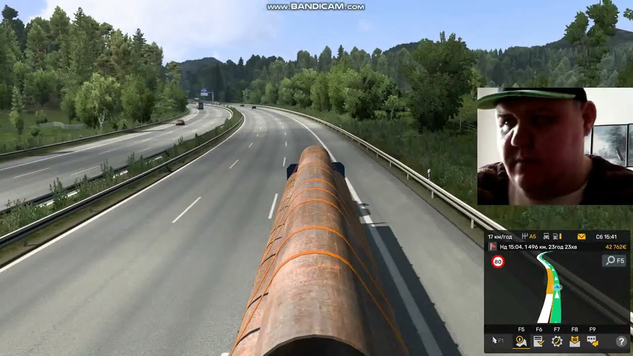 Euro Trusk Simutator 2 Mod Promods путь на Берлин  Ford 8500