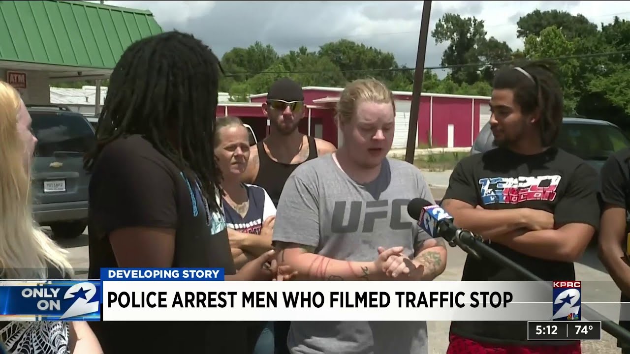 Police arrest men who filmed traffic stop - YouTube