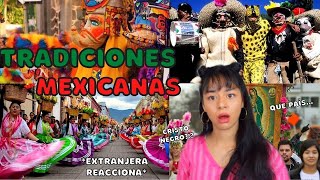 EXTRANJERA REACCIONA a TRADICIONES MÉXICANAS | MÉXICO REACCIÓN