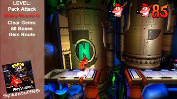 Crash Bandicoot 2 [100%] Part 5 - Warp Room 5