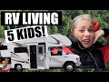 REAL DAY IN THE LIFE LIVING IN AN RV WITH 5 KIDS I Gior Fam Adventures Vlog #4