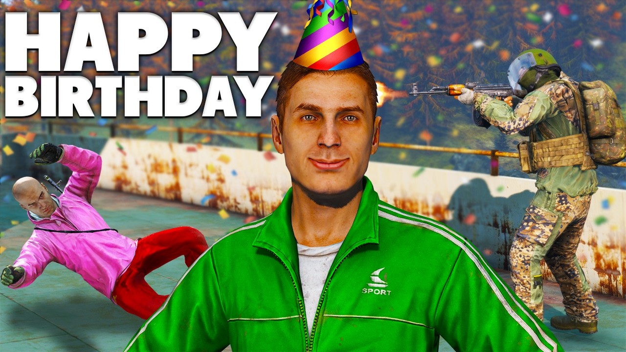 Surviving The DayZ Island | John's Birthday Party!