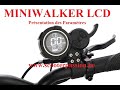 Trottinette miniwalker tiger  prsentation et rglages paramtres cran lcd par scooter passion