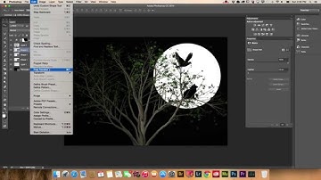 How to Create a Night Landscape in Photoshop from Scratch