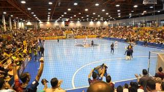 COPA DEL REY FUTBOL SALA ANTEQUERA 2012 MARCA CRISTIAN DESDE SU ÁREA (6-3)