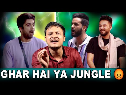 BIGG BOSS ROAST 🔥|| GHAR HAI YA JUNGLE 😡 FT. RAHUL RAJPUT