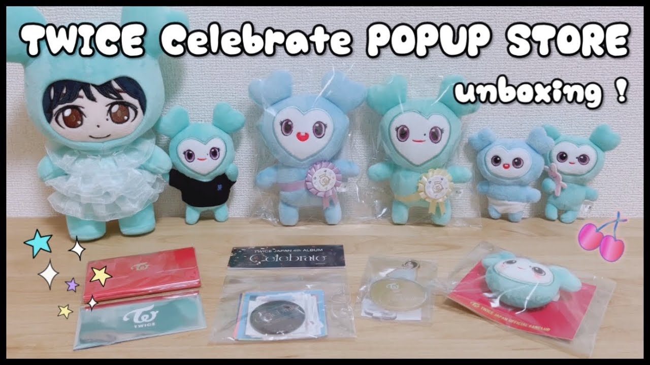 TWICE】『 Celebrate 』ポップアップストア購入品紹介 ? and more 