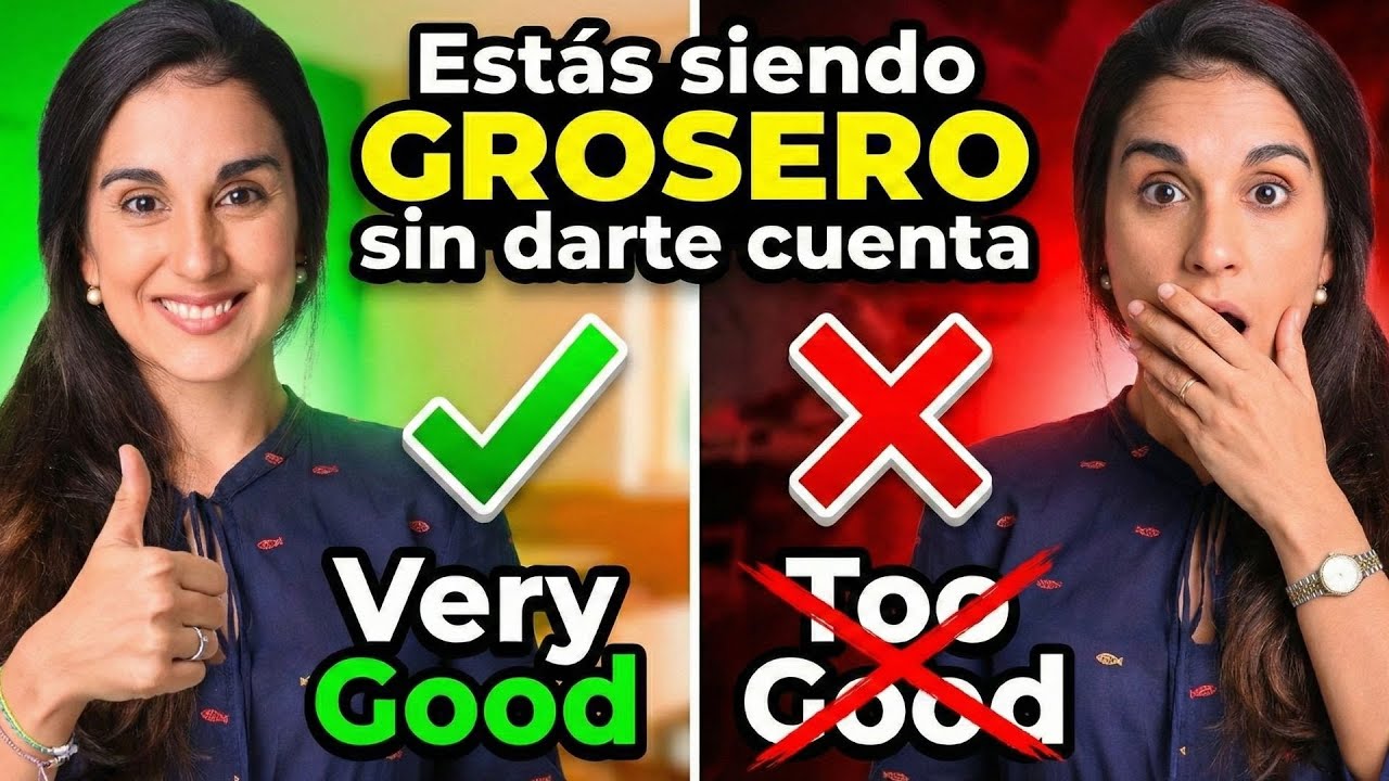 Estás siendo GROSERO en inglés sin darte cuenta