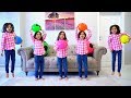 Five Little Babies Jumping on the Bed - Learning Numbers with Simple Songs