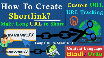 How To Create Custom URL or Shortlink Using BitLy | Explain in Hindi |