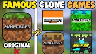 Playing The Famous Minecraft Clone Games !....