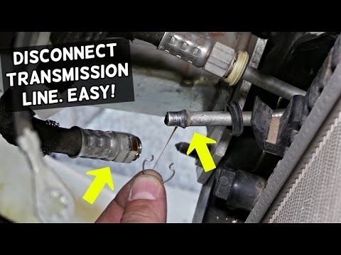 HOW TO DISCONNECT TRANSMISSION LINE ON DODGE, CHRYSLER, JEEP, FIAT HOW TO DISCONNECT TRANSMISSION LINE ON DODGE, CHRYSLER, JEEP, FIAT