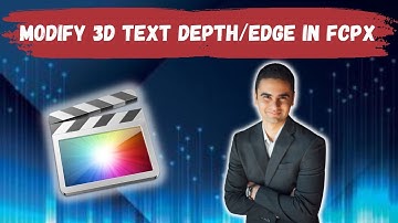 How To Adjust 3D Text Depth In Final Cut Pro