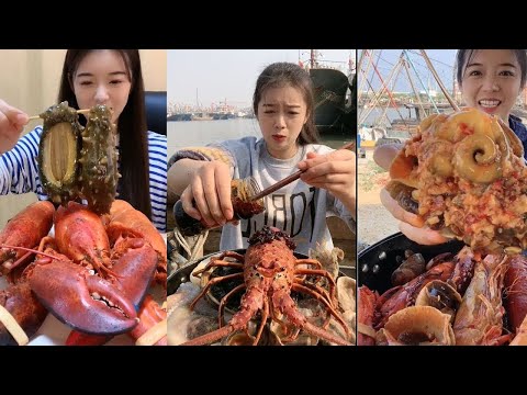 【FOOD CHINESE 】Fishermen Eat Seafood - Super Delicious Fresh Crab Dish of Chinese Girl #41