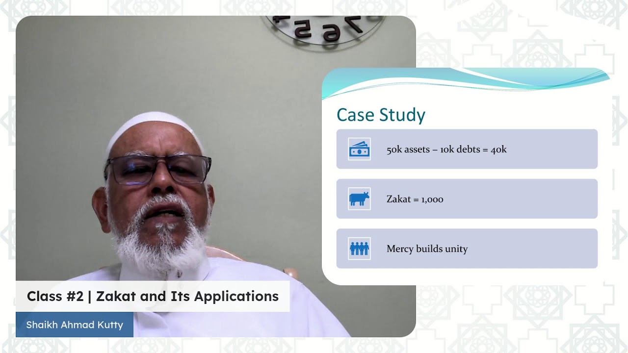 Zakat: Giving With Purpose | Class #2 | Zakat and Its Applications