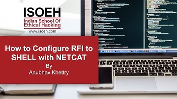How to Configure RFI to SHELL with NETCAT?