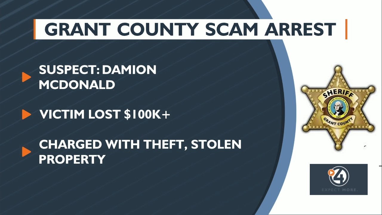 Grant County scam arrest - YouTube
