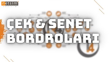 ÇEK & SENET BORDROLARI