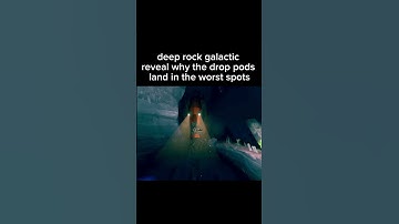 Deep Rock Galactic reveals why the drop pods land in the worst spots