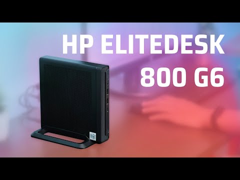 Trải nghiệm máy tính để bàn HP EliteDesk 800 G6: mạnh và nhỏ gọn | Tinh tế