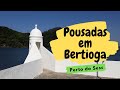 POUSADAS EM BERTIOGA SP perto do Sesc - As Melhores, Pé na areia, com Piscina e Café da Manhã!