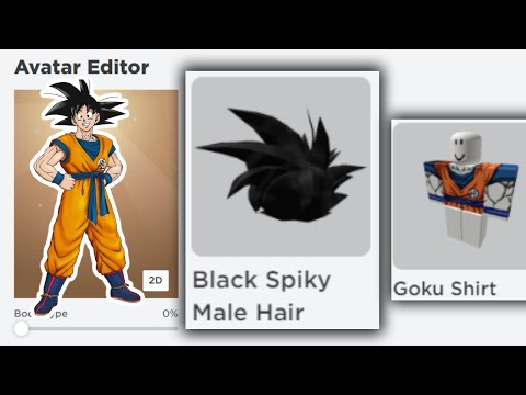 How to Look Like Goku in Roblox
