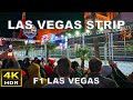 4kr las vegas strip walk  f1 las vegas grand prix  nov 18 2023