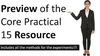 Core Practical 15: Analysis of Organic & Inorganic Unknowns | A Level Chemistry | Edexcel IAL