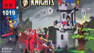 Lego Brick Knights Castle series 1019 Forest Barbacan#20 Обзор конструктора