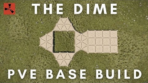 RUST PvE Base Build | The Dime