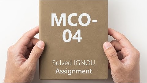MCO 04 solved assignment 2024-25 Business Environment || mco 04 solved assignment 2025