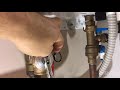 Tankless water heater Pressure Relief Valve replacement