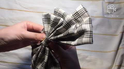 Hướng dẫn làm kẹp nơ cực xinh / How to make hairpin bow