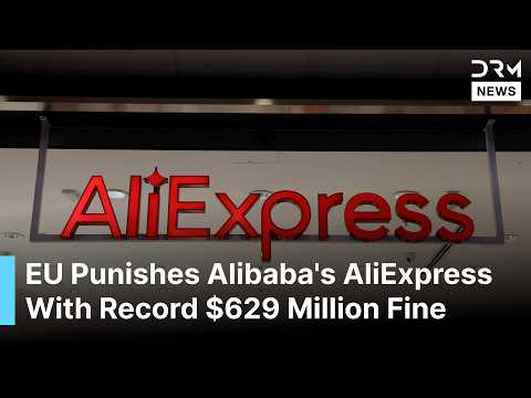 Video EU Slaps AliExpress With Record €550 Million Fine Over Counterfeit and Illegal Products | AF1G