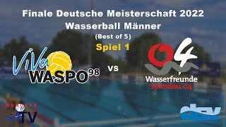 Finale - Spiel 1 - Deutsche Wasserball Meisterschaft MΓ€nner (Best of 5)