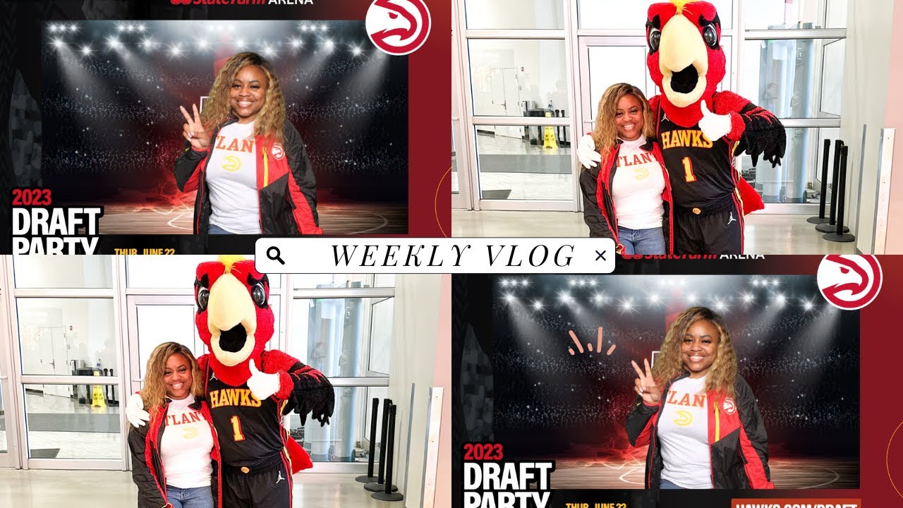 Vlog Atlanta Hawks Draft Party YouTube