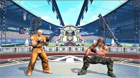 God helped me won this fight...Ryo Sakazaki vs Ralf Jones (Hardest AI) - KOF XIV