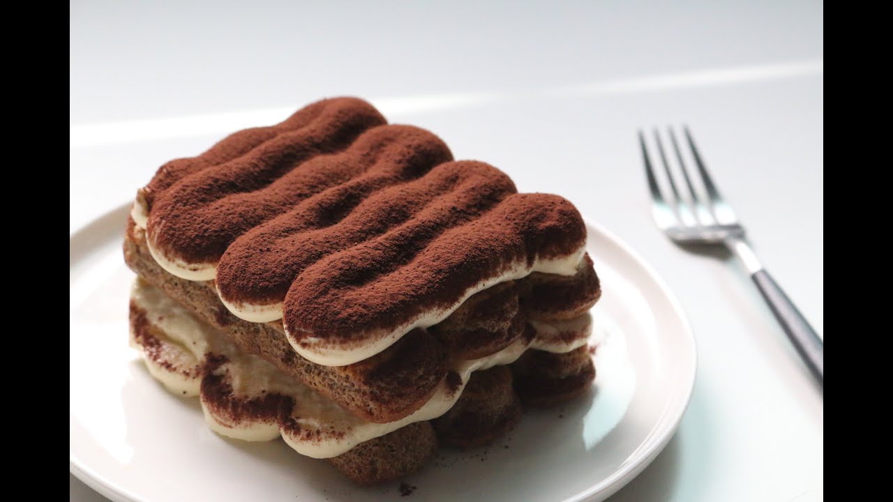 ⁣티라미수 만들기 No-Bake Tiramisu ティラミス : hanse한세 #ASMR