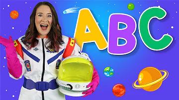 Alphabet Space - ABC Songs for Kids - Learn the alphabet