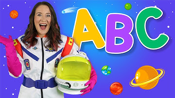 Alphabet Space - ABC Songs for Kids - Learn the alphabet