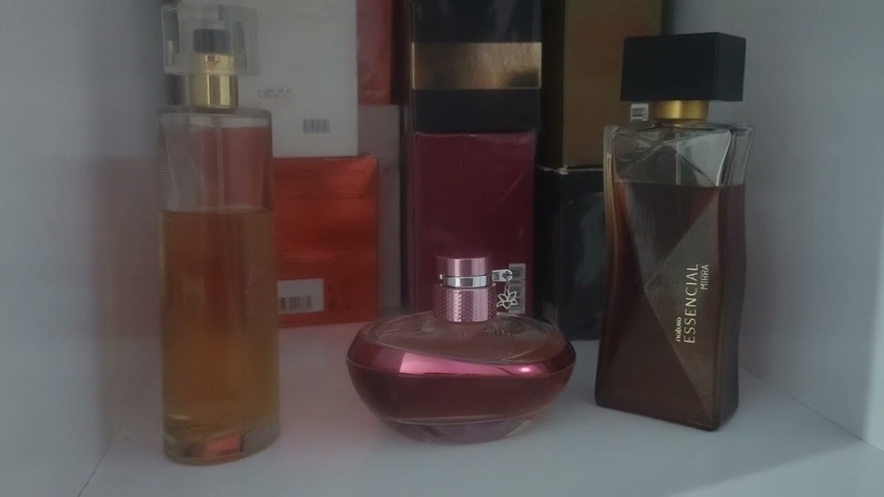 Perfume que mudou de cor😬