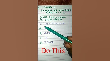 write the number in short form #trendingshort