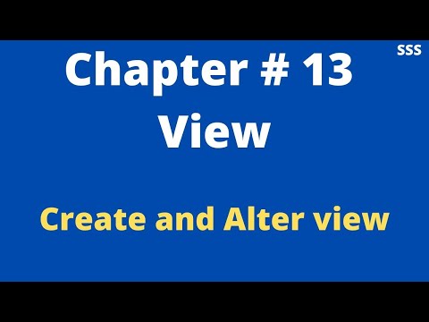 Chapter # 13 || View || SQL Server Interview Question Bank (2020)